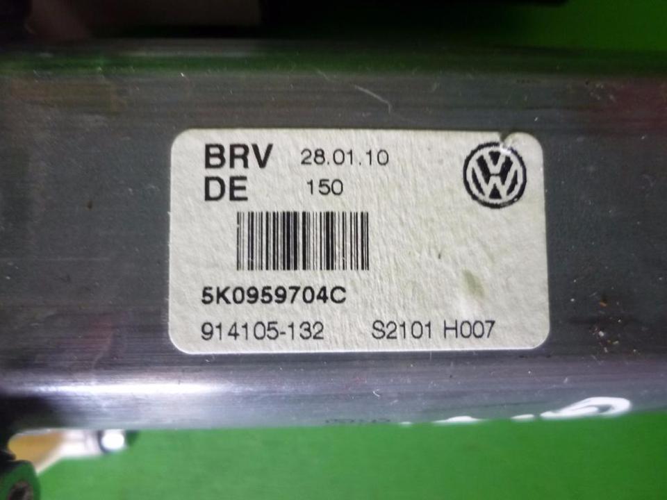 VOLKSWAGEN Golf 6 generation (2008-2015) Маторчик стеклоподъемника задней правой двери 5K0959704C,5K0959795 23152418