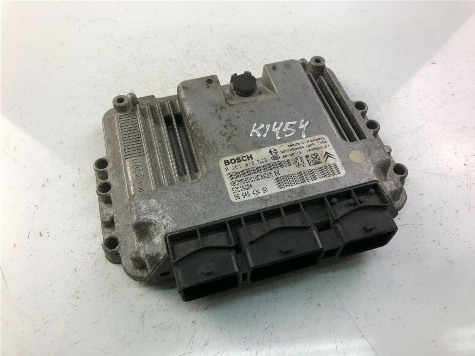 PEUGEOT 207 1 generation (2006-2009) Блок керування двигуном ECU 9664843480,0281012523 23447844