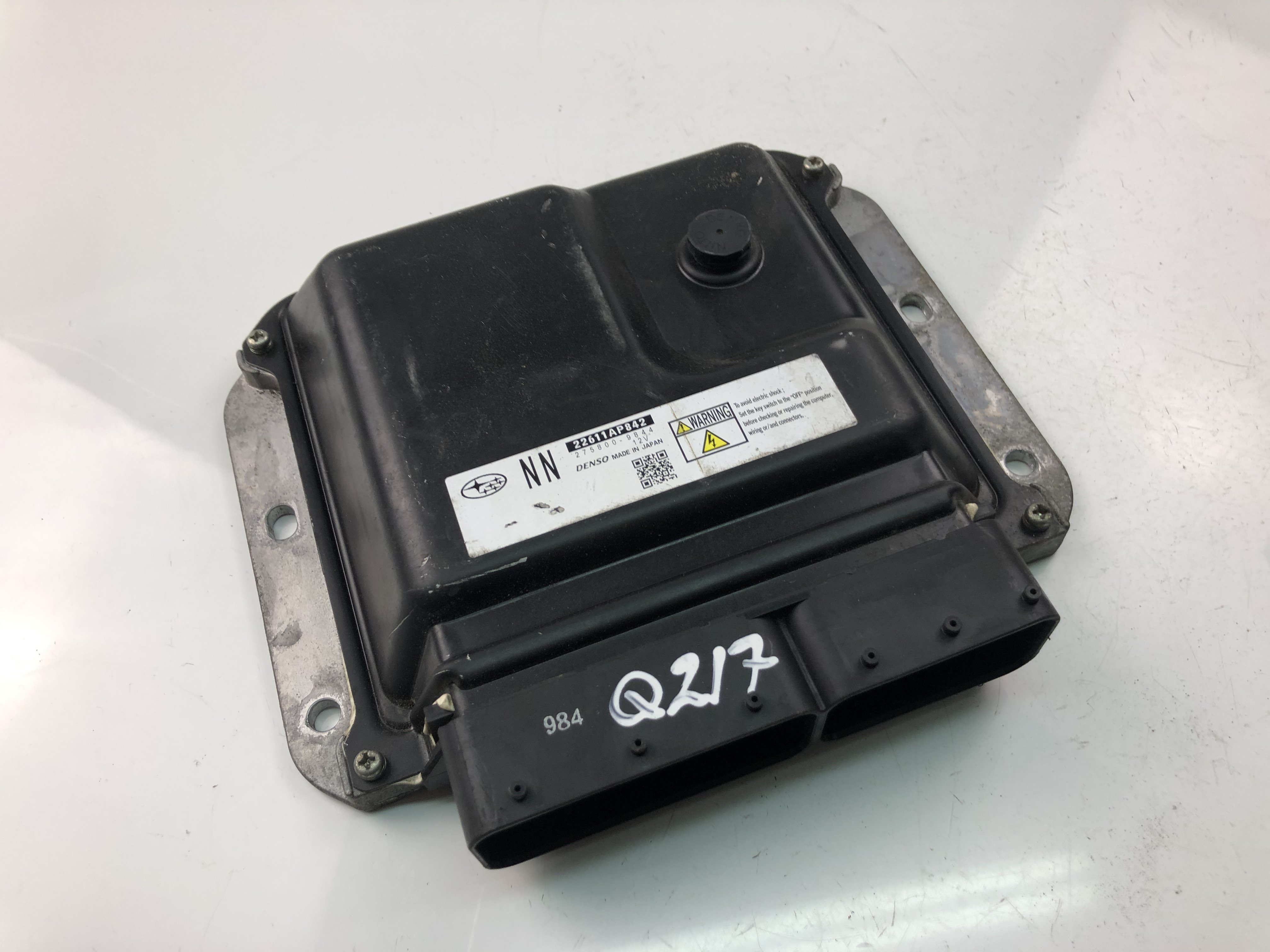 SUBARU Outback 4 generation (2009-2014) Блок керування двигуном ECU 22611AP842 23456319