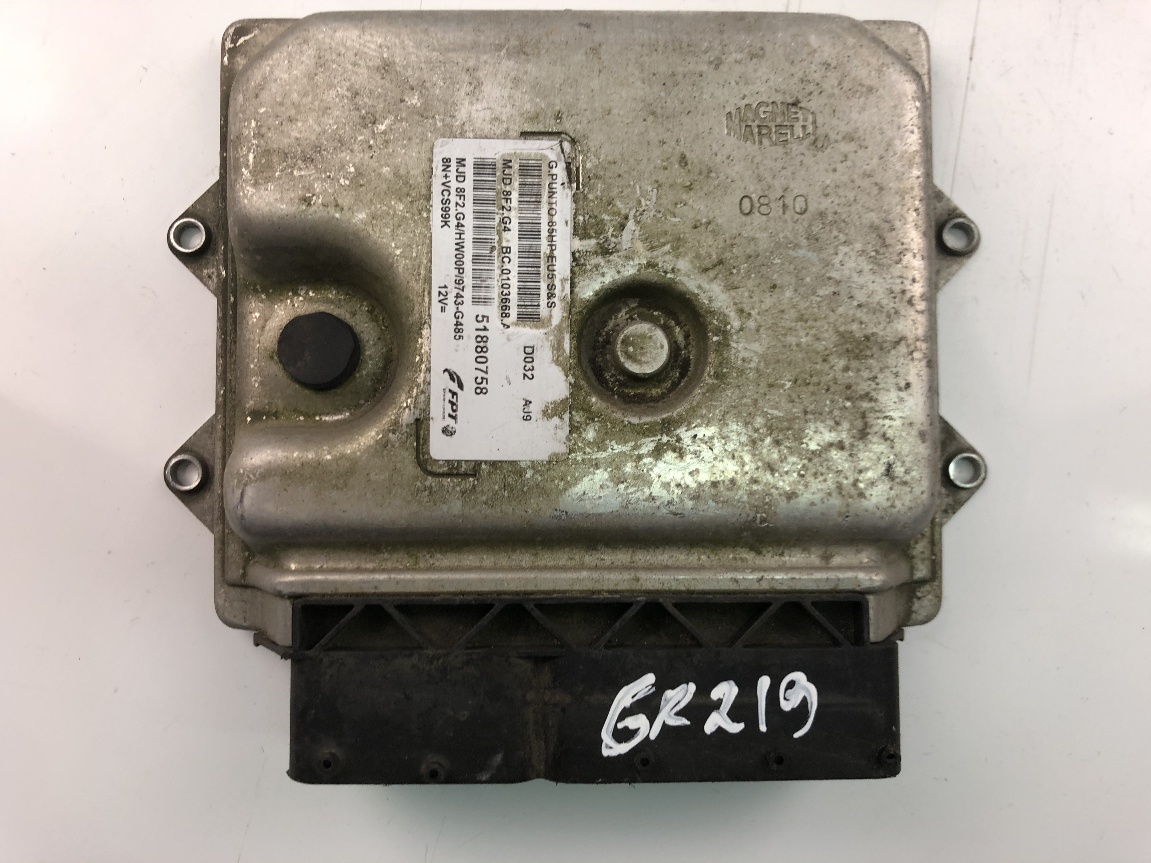 FIAT Punto 3 generation (2005-2020) Блок керування двигуном ECU 51880758 23461634