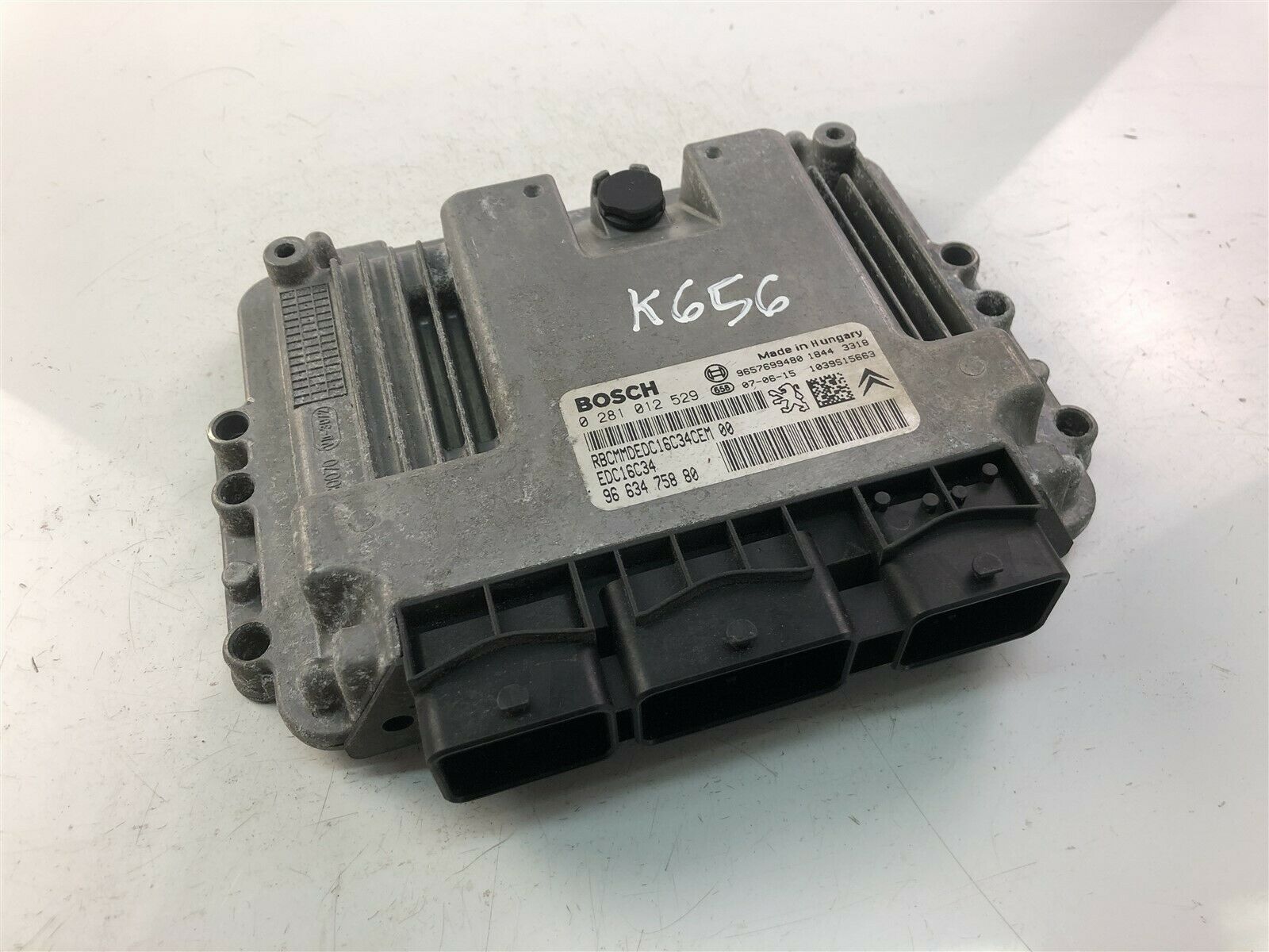 PEUGEOT 207 1 generation (2006-2009) Блок керування двигуном ECU 9663475880,0281012529 23446748