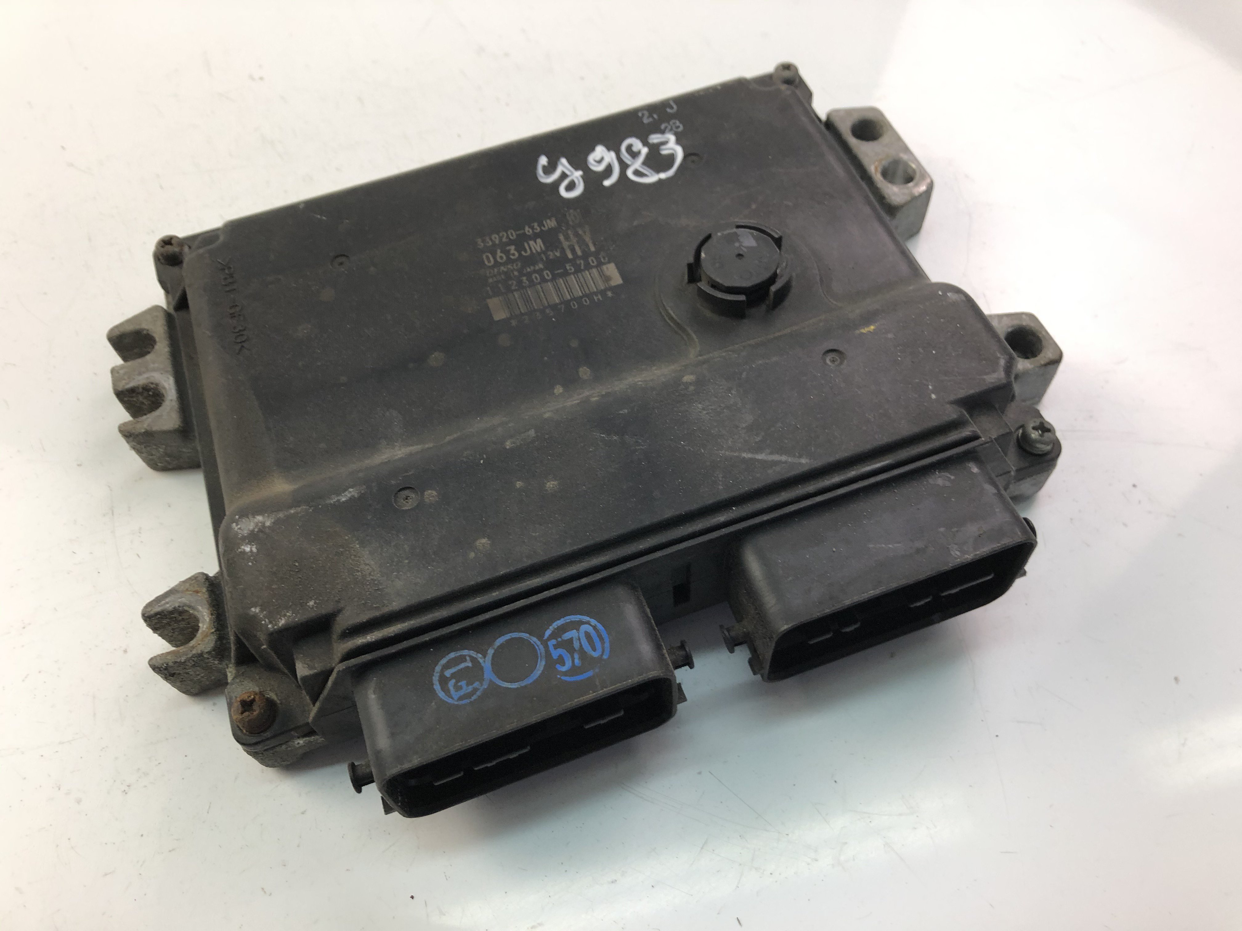 SUZUKI Swift 3 generation (2004-2010) Блок керування двигуном ECU 3392063JM 23452770