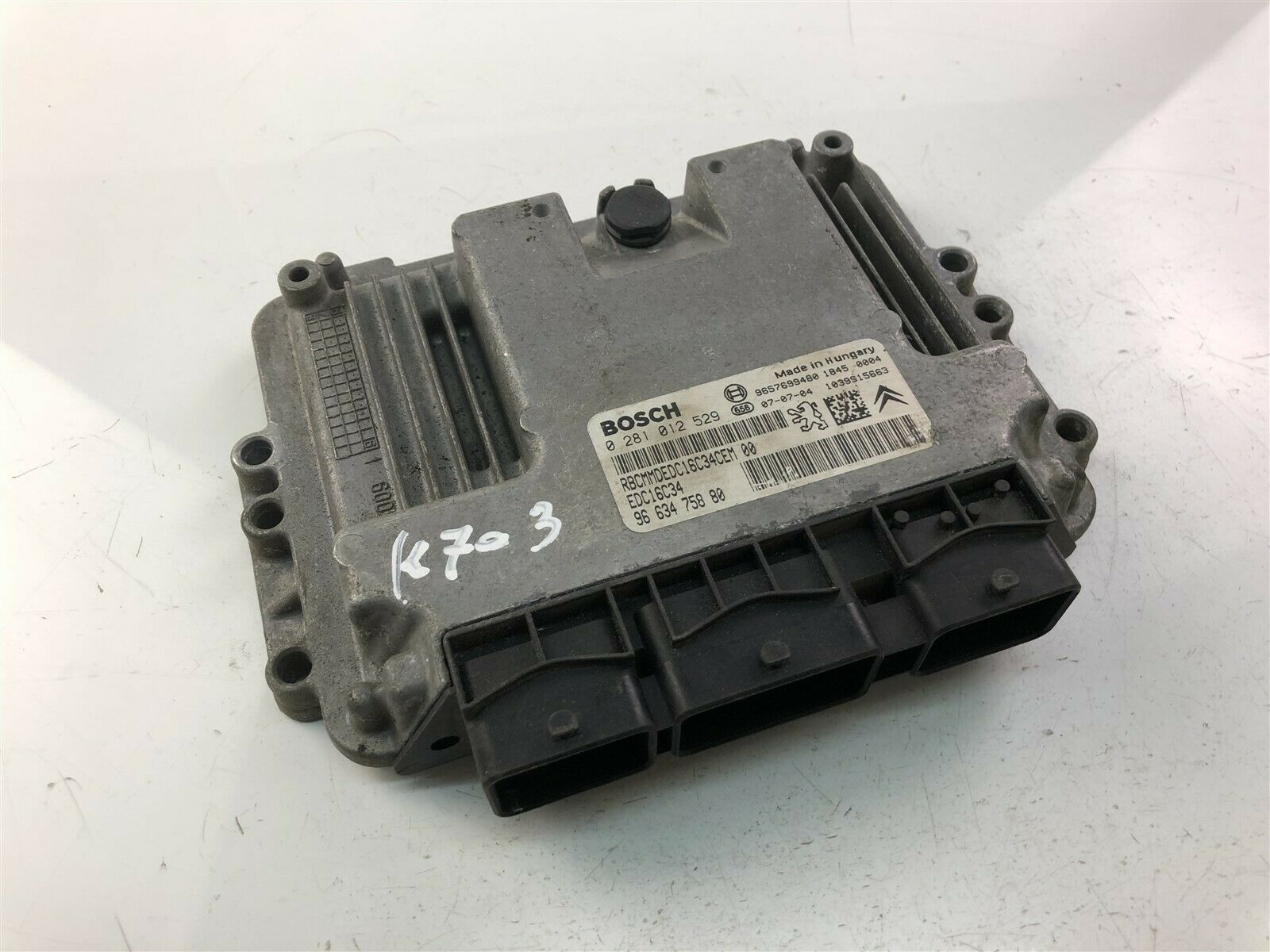 PEUGEOT 207 1 generation (2006-2009) Блок керування двигуном ECU 9663475880,0281012529 23446535