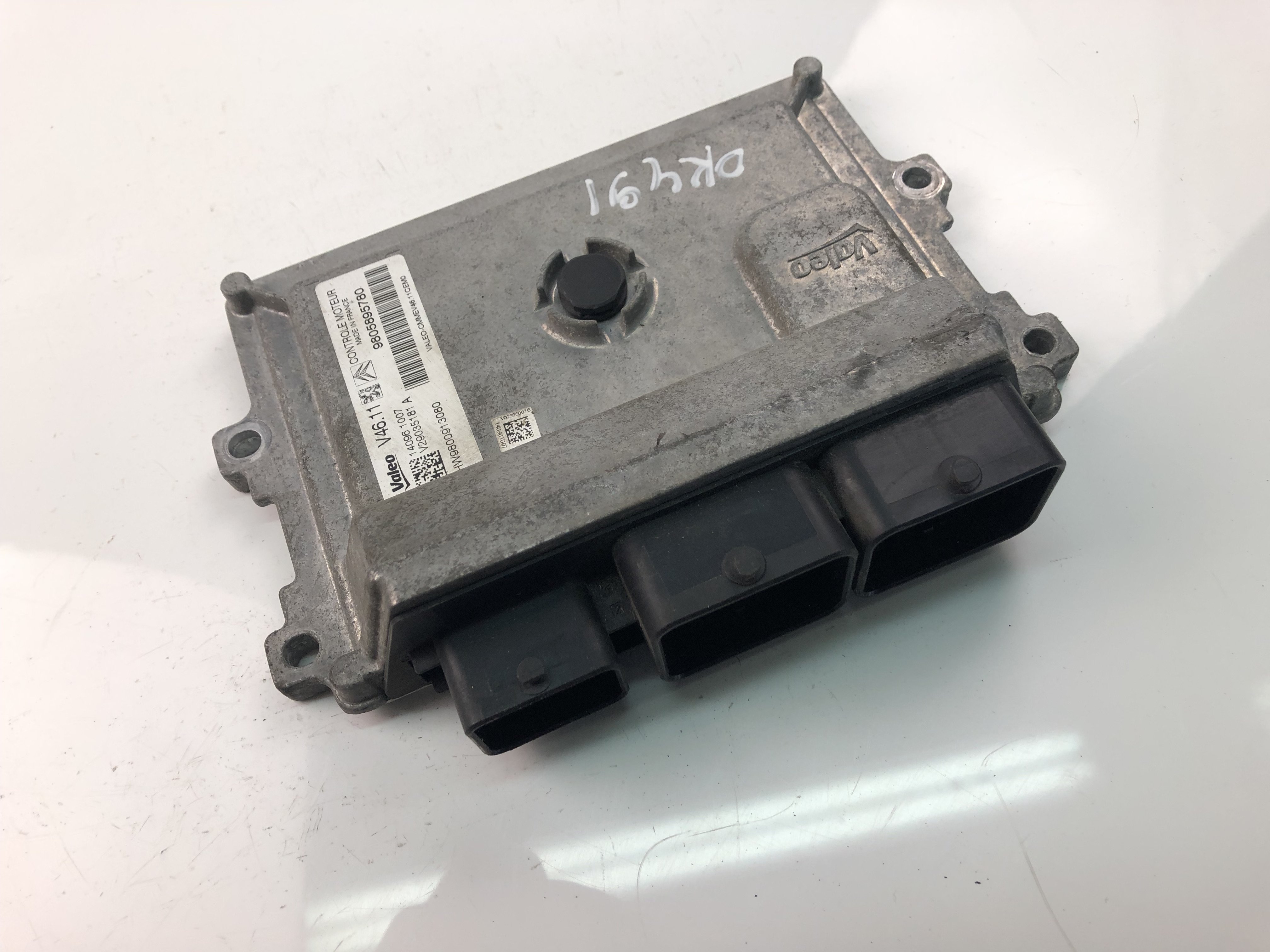 CITROËN C3 2 generation (2009-2016) Блок керування двигуном ECU 9805895780,9800913080 23480026