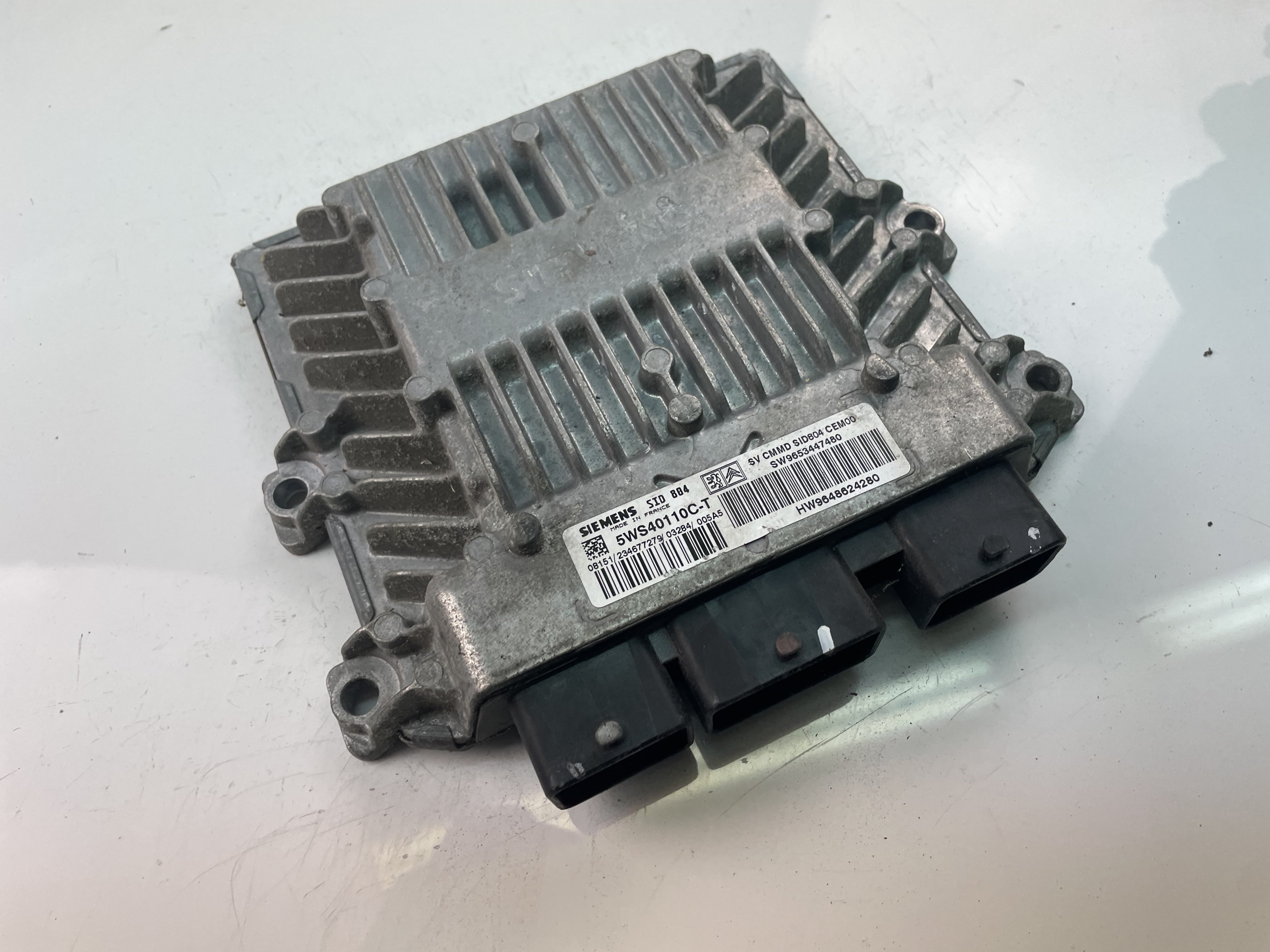 CITROËN C2 1 generation (2003-2009) Блок керування двигуном ECU 9653447480,9648624280 23471774