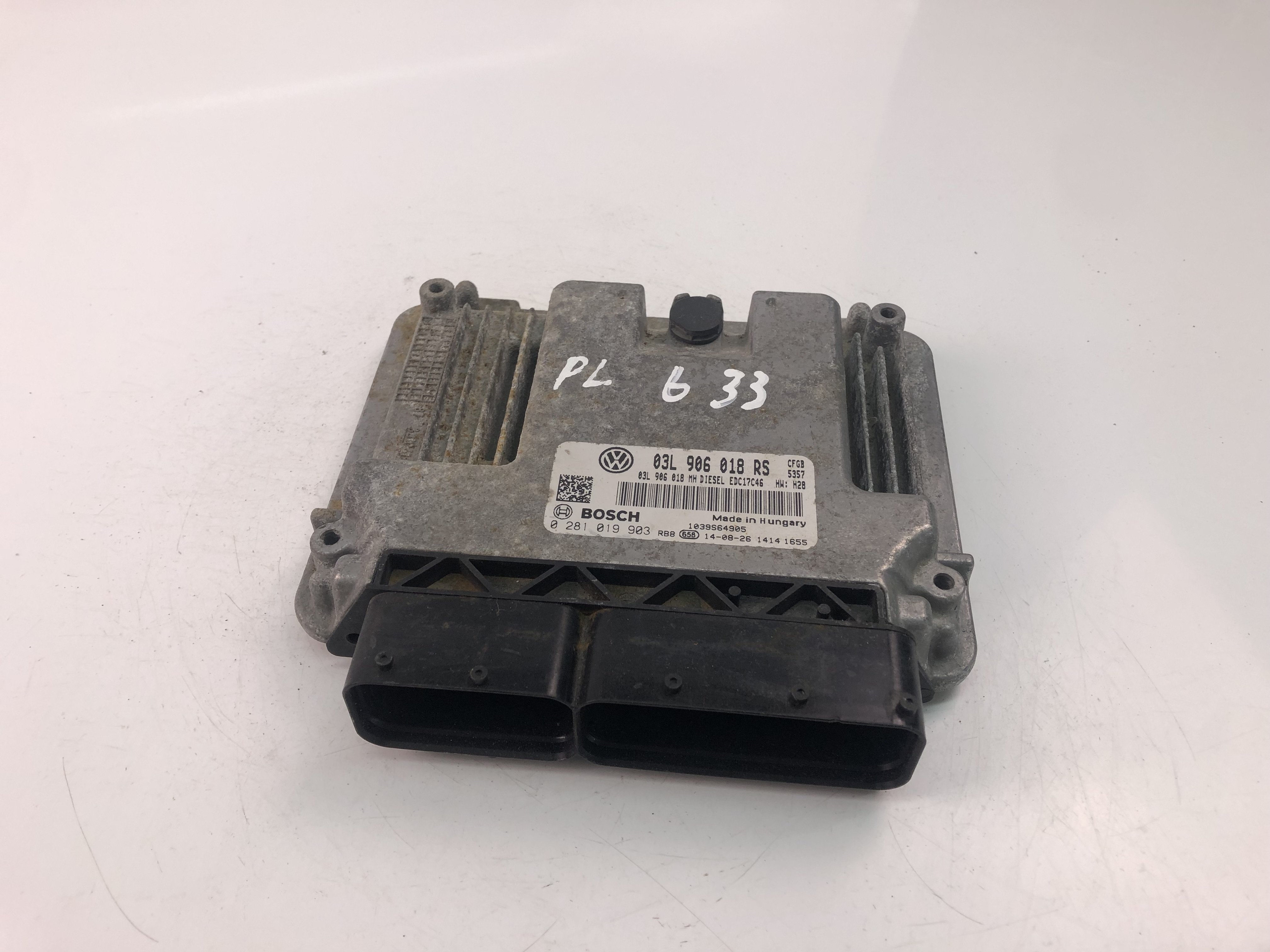 SKODA Superb 2 generation (2008-2015) Блок керування двигуном ECU 03L906018RS,0281019903 23494613