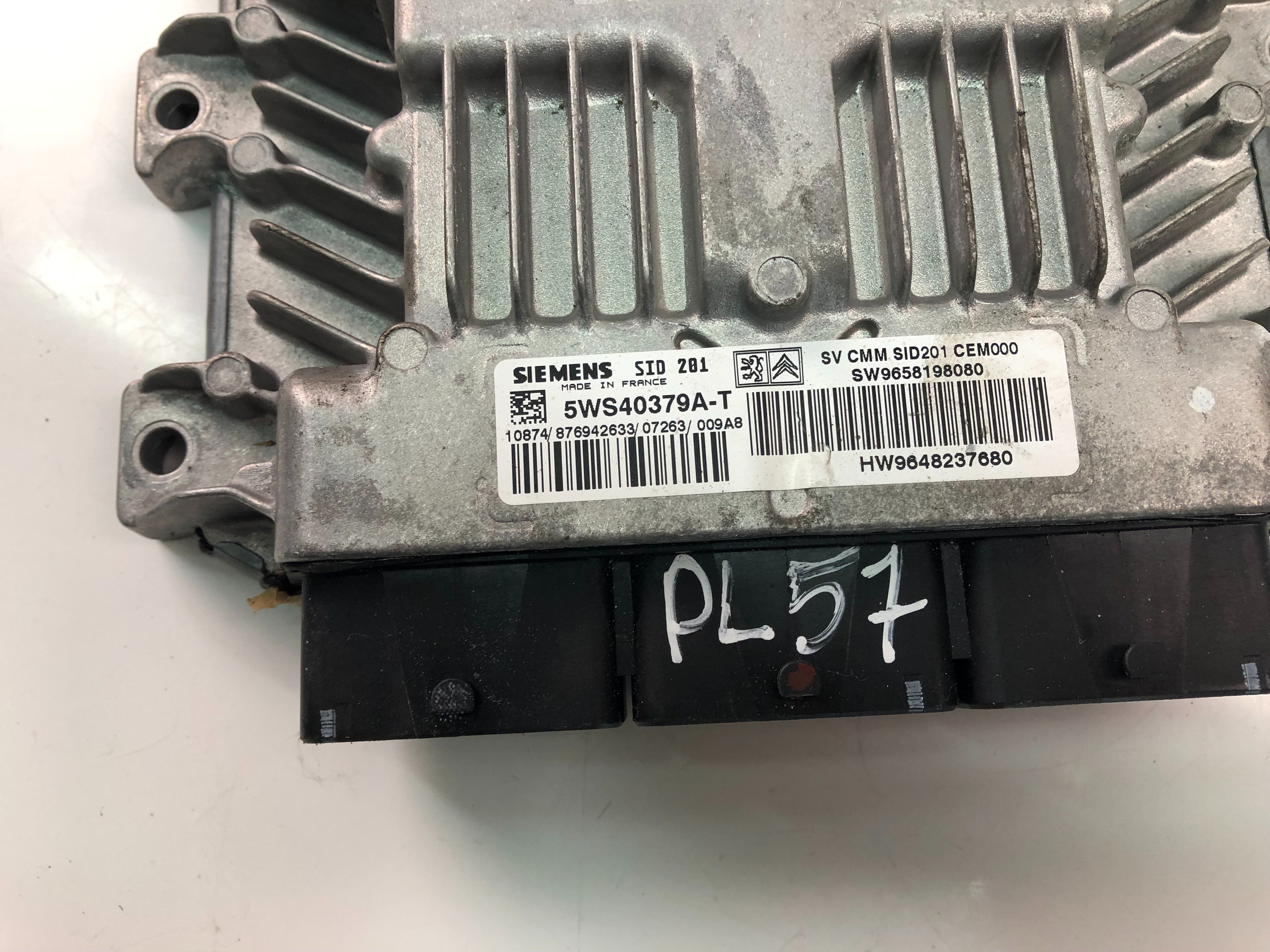 CITROËN C6 1 generation (2004-2012) Блок керування двигуном ECU 9658198080,9648237680 23496223