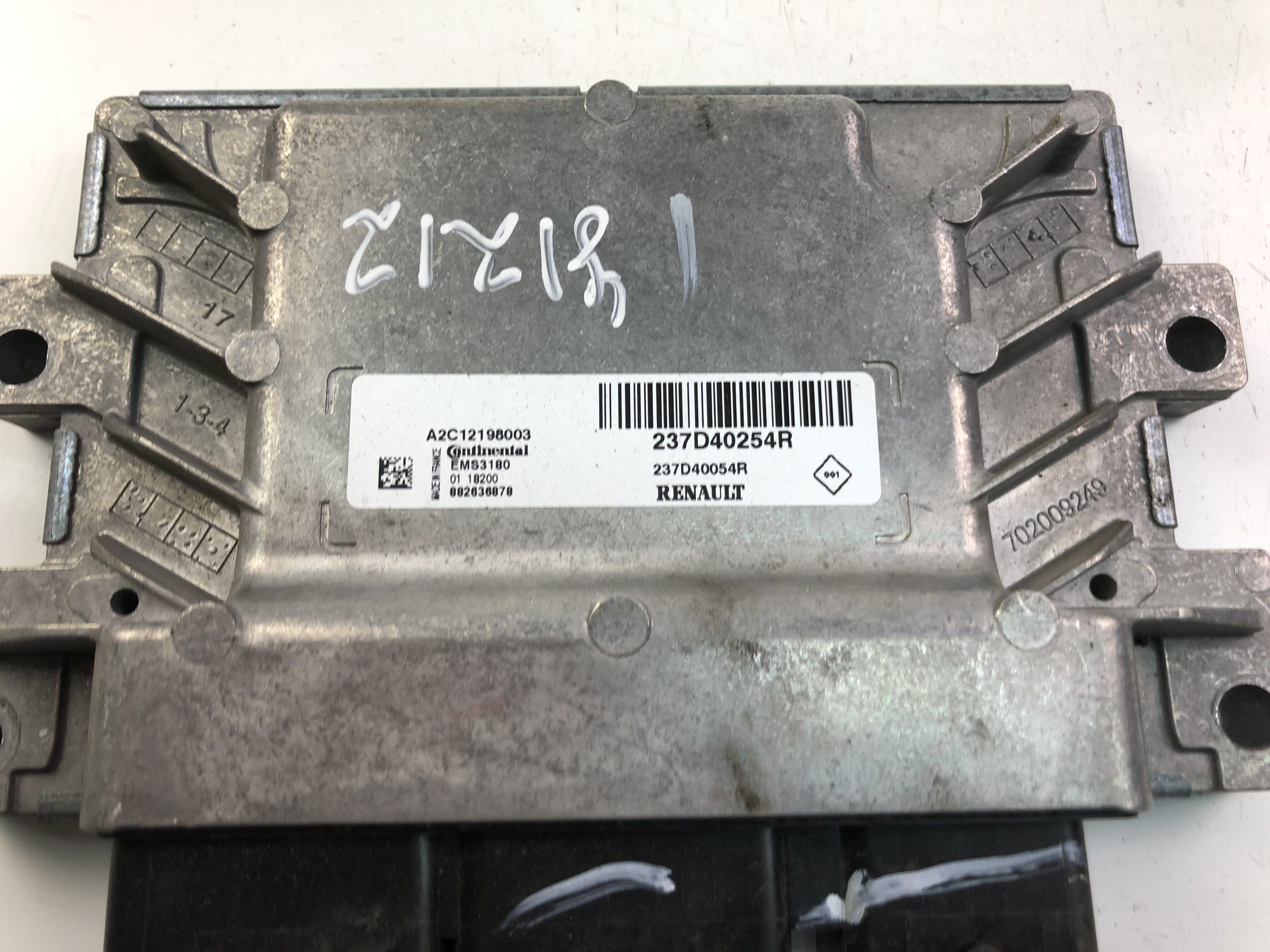 RENAULT Zoe 1 generation (2012-2023) Блок керування двигуном ECU 237D40254R 23451715