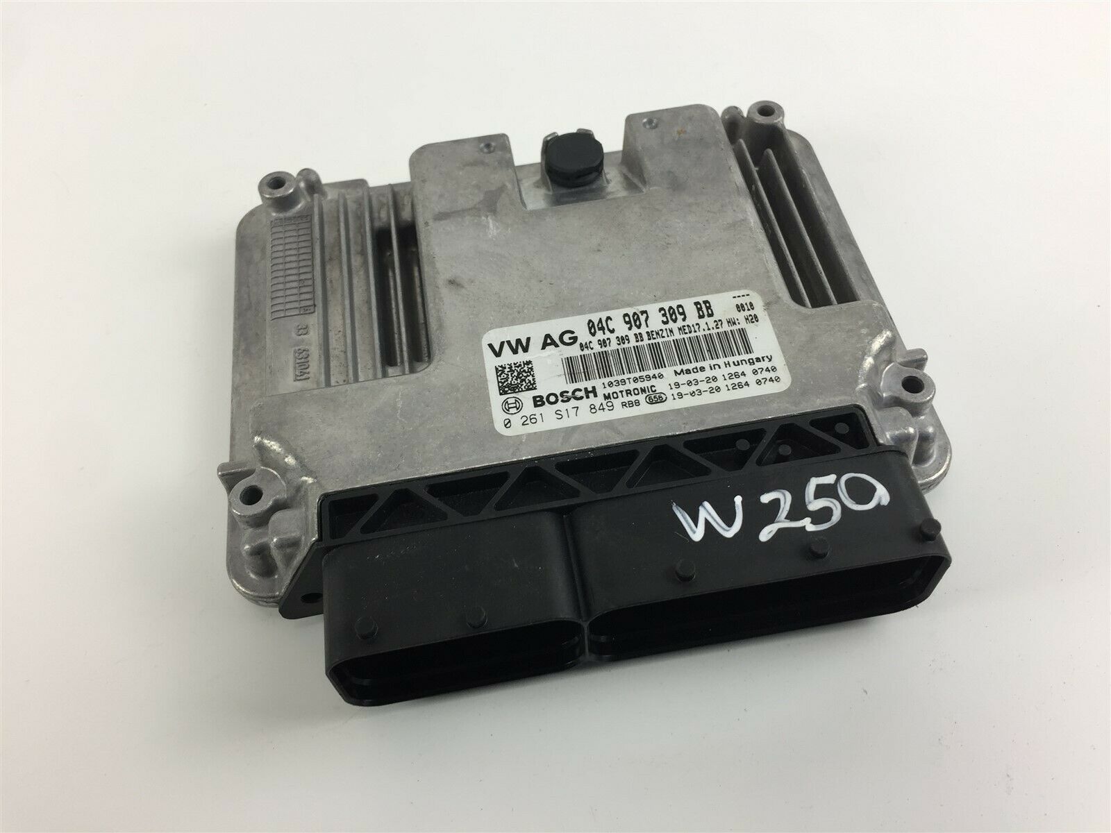 VOLKSWAGEN Golf 7 generation (2012-2024) Блок керування двигуном ECU 04C907309BB,0261S17849 23444273