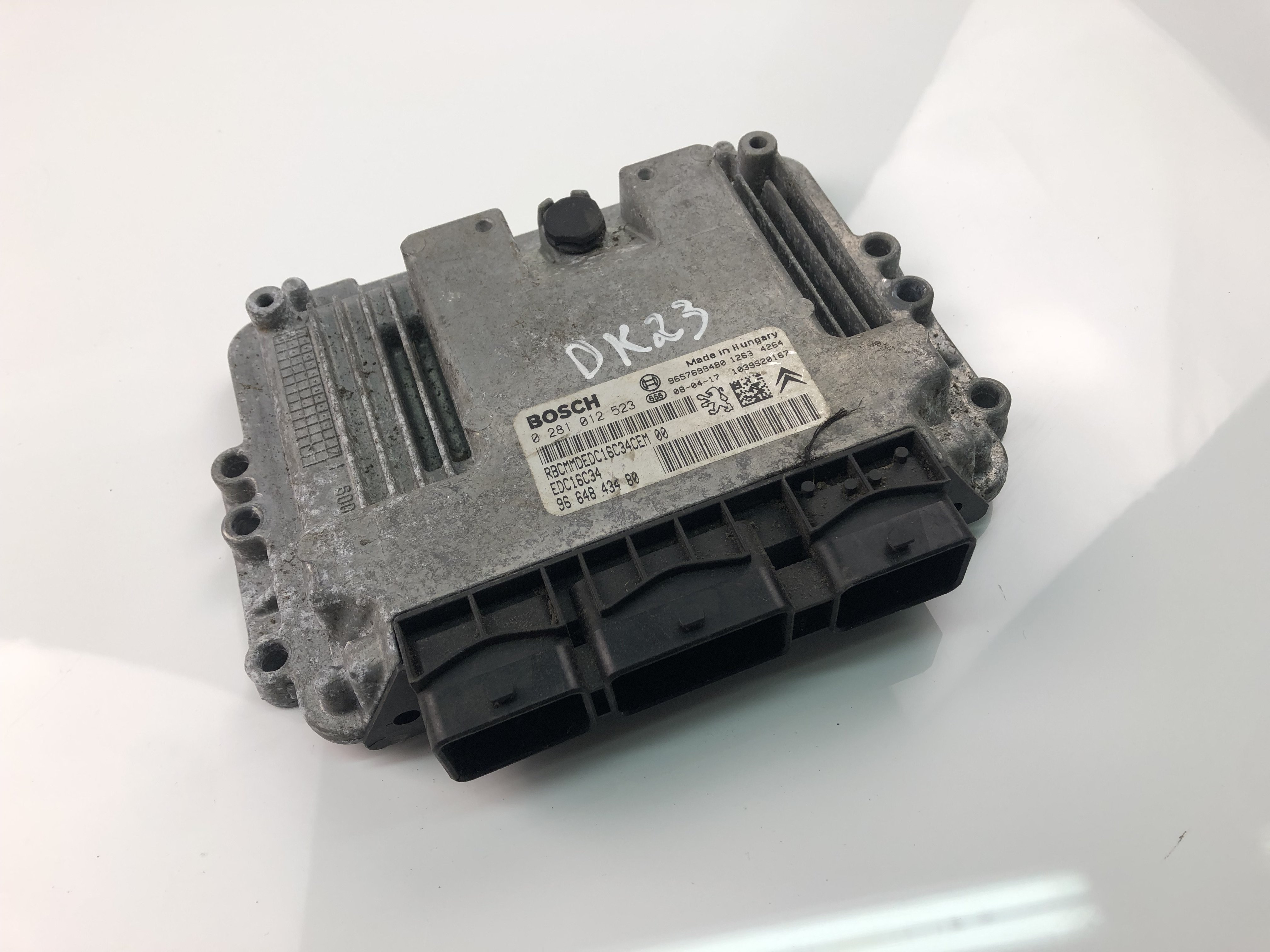 PEUGEOT 207 1 generation (2006-2009) Блок керування двигуном ECU 9664843480,0281012523 23480985