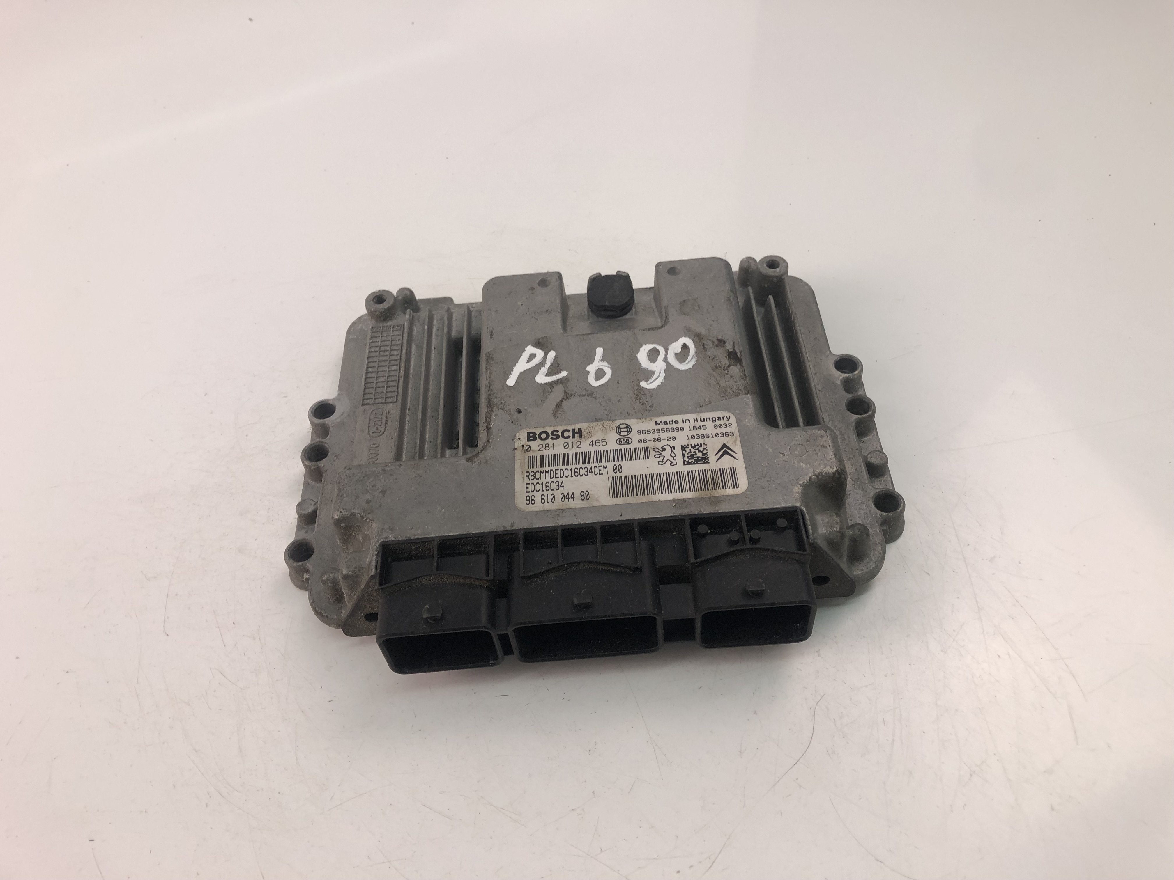 PEUGEOT 207 1 generation (2006-2009) Блок керування двигуном ECU 9661004480,0281012465 23496322