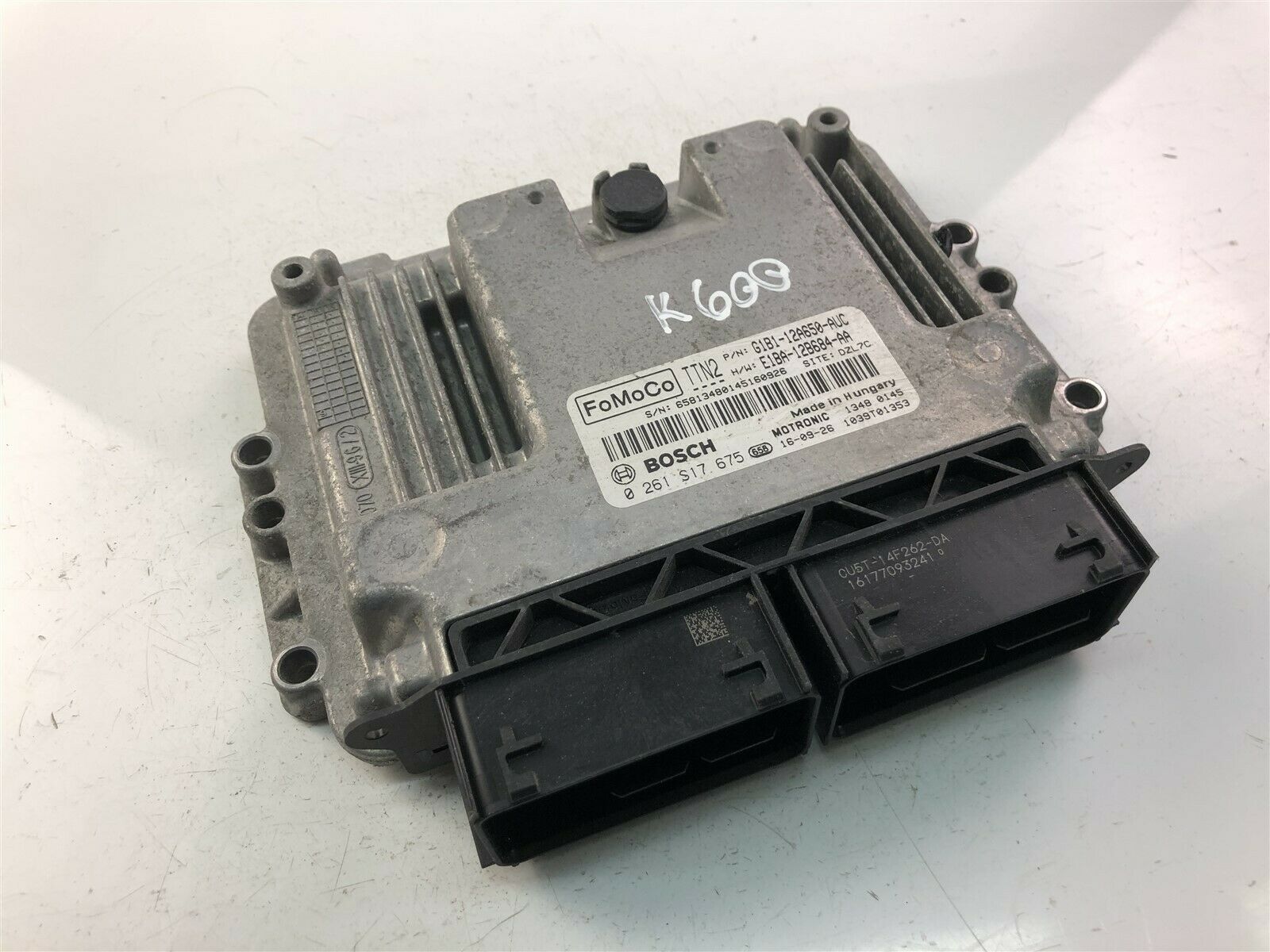 FORD Fiesta 7 generation (2017-2024) Блок керування двигуном ECU G1B112A650AUC,E1BA12B684AA,0261S17675 23879523