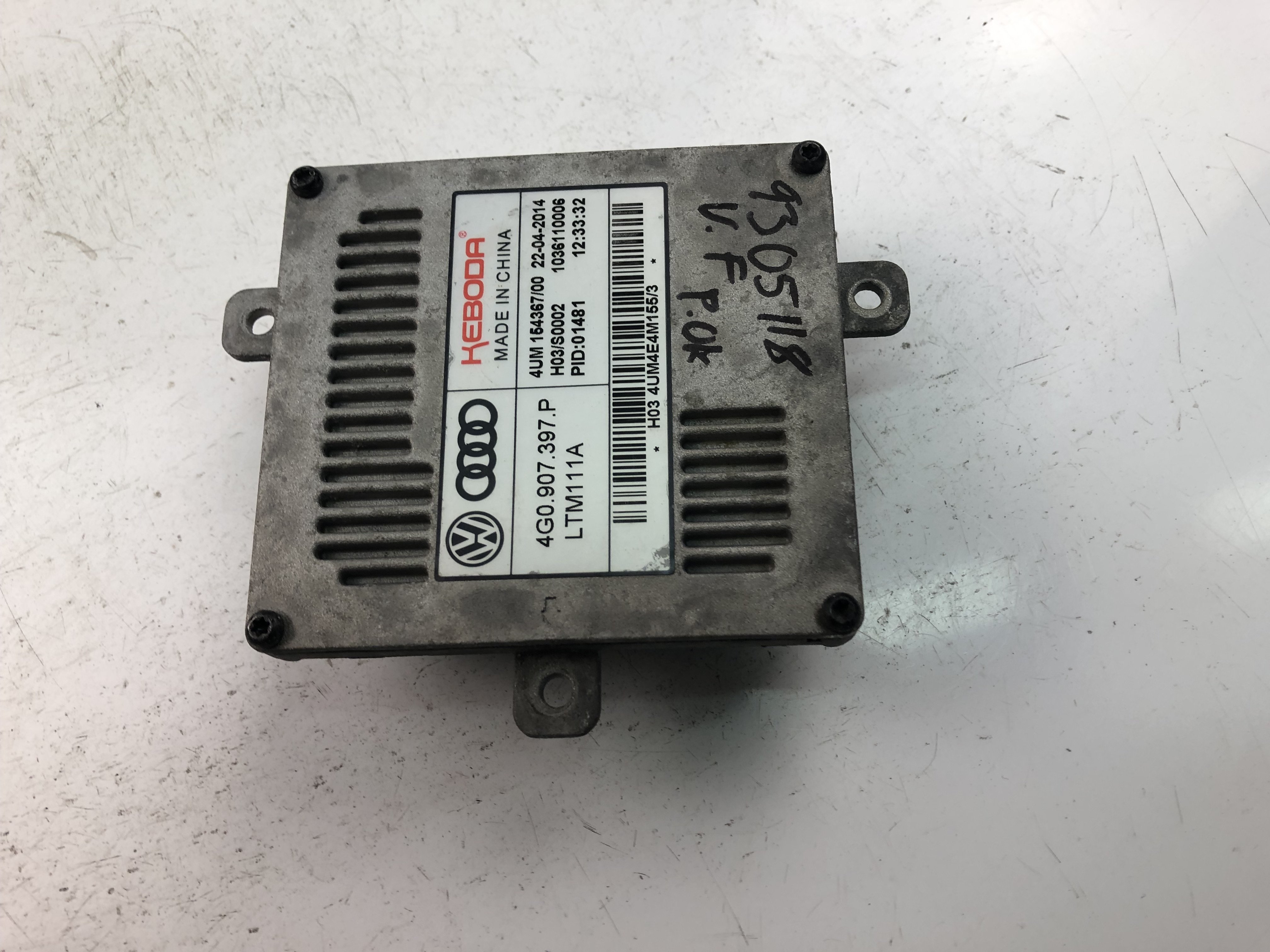 AUDI A3 8V (2012-2020) Блок света 4G0907397P 23493514