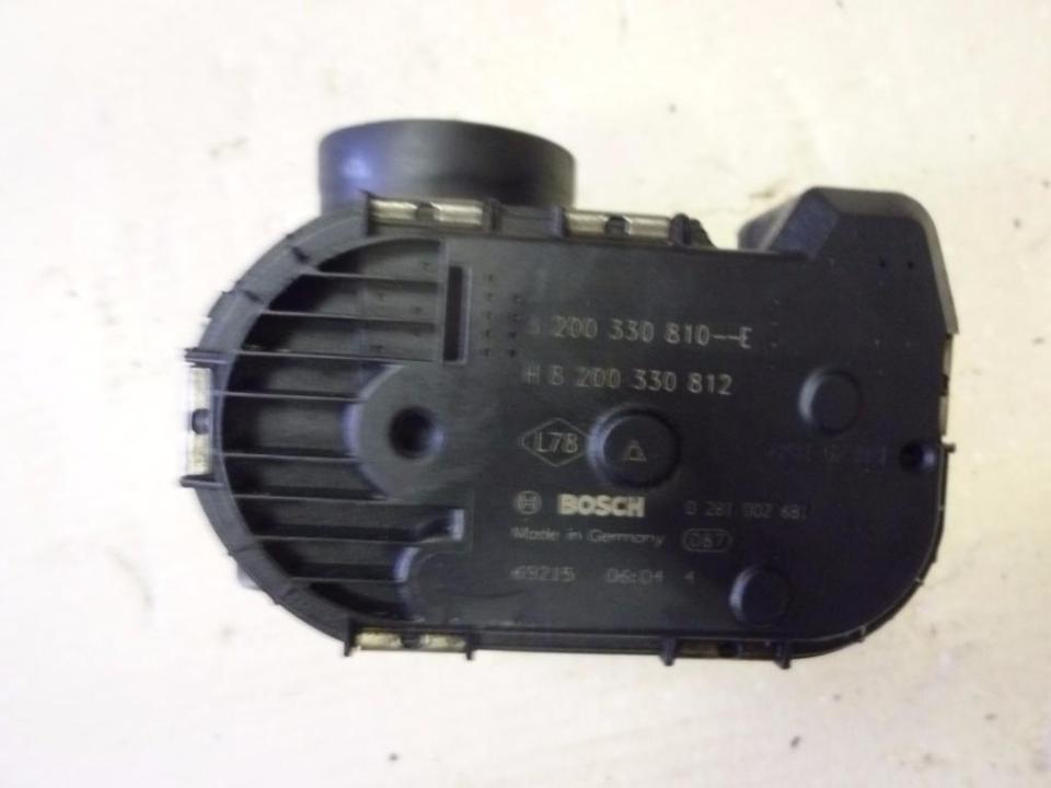 NISSAN Qashqai 1 generation (2007-2014) Дросельна заслонка 8200330810E,8200330812 23148795