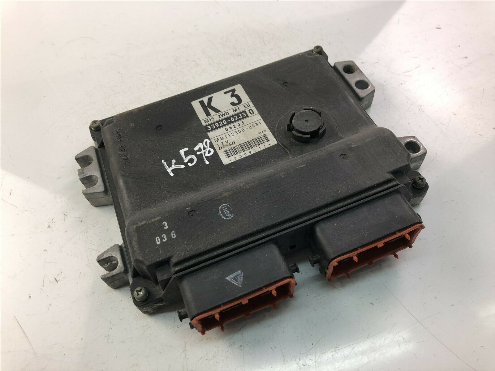 SUZUKI Swift 3 generation (2004-2010) Блок керування двигуном ECU 3392062J30 23447998