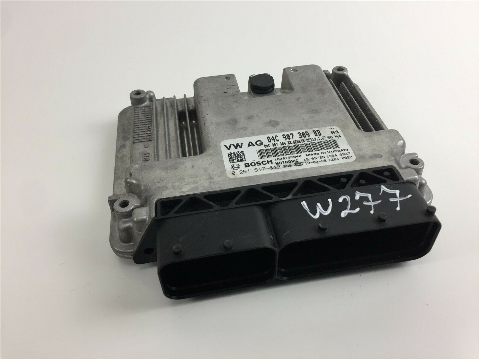 VOLKSWAGEN Golf 7 generation (2012-2024) Блок керування двигуном ECU 04C907309BB,0261S17849 23444263