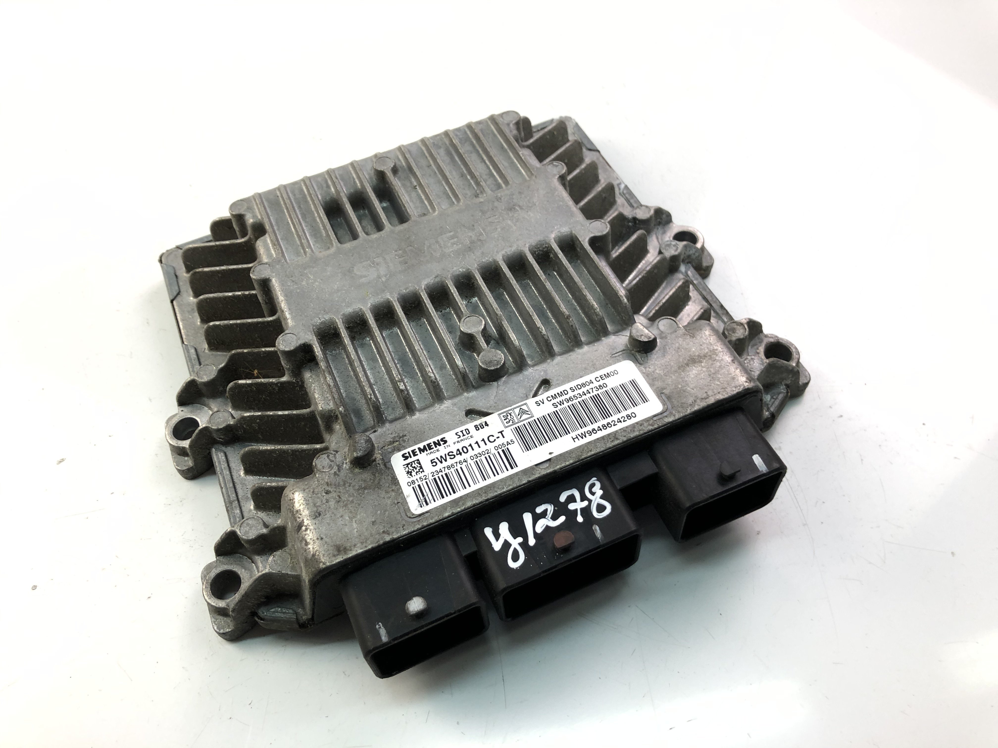 CITROËN C2 1 generation (2003-2009) Блок керування двигуном ECU 9653447380,9648624280 23455198