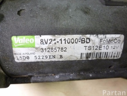 Ford 8V21-11000-BD / 8V2111000BD FIESTA VI Van 2010 Starter