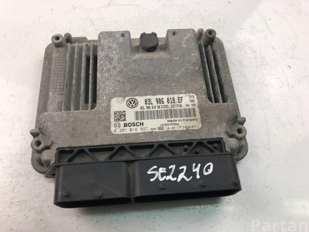 Škoda 03L906018EF; 0281016897 / 03L906018EF, 0281016897 SUPERB II (3T4) 2010 Control unit for engine