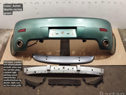 Aston Martin 6G33-33612-AD, 7G33-15B484-BB / 6G3333612AD, 7G3315B484BB Vantage Coupe 2009 Bumper Rear