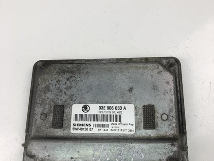 Škoda 03E906033A FABIA I (6Y2) 2004 Control unit for engine