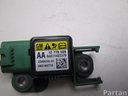 Saab 12778699 9-3 (YS3F) 2008 Sensor de golpe (sistema de airbag)