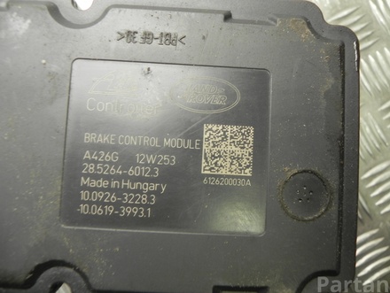 Land Rover 28526460123, A426G 12W253, 28.5264-6012.3 / 28526460123, A426G12W253, 28526460123 RANGE ROVER EVOQUE (L538) 2012 Control unit ABS Hydraulic