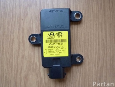 Kia 95690-2T250 , BG681-0G3-20 / 956902T250, BG6810G320 OPTIMA 2012 Sensor, Längs-/Querbeschleunigung