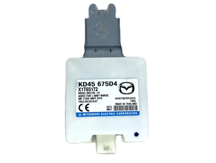 Mazda KD45675D4 3 (BM) 2018 Control unit for access and start authorisation (kessy)