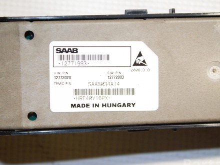 Saab 12772003 9-3 Estate (YS3F) 2008 Switch for electric windows