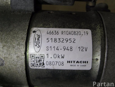 Ford 51832952 KA (RU8) 2009 Starter