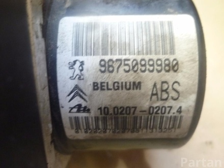 Peugeot 9675099980 208 2014 Valdymo blokas ABS hidraulika