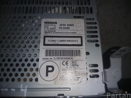 Nissan 28185BN800 PRIMERA (P12) 2006 CD-Radio