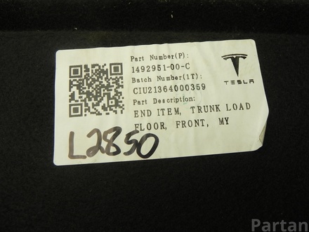 Tesla 1492951-00-C / 149295100C Model Y 2022 Kofferraumschutzwanne, faltbar