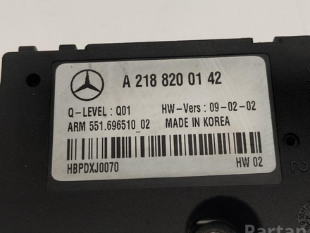 Mercedes-Benz A2188200142 CLS (C218) 2014 Schiebedachmotor