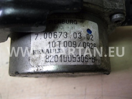 Nissan 8201005306-B / 8201005306B QASHQAI / QASHQAI +2 I (J10, JJ10) 2008 Bomba de vacío