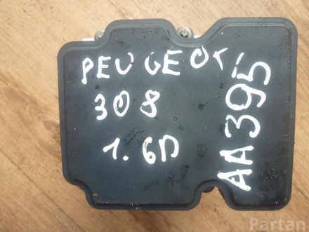 Peugeot 265956083, 9806742980 308 (4A_, 4C_) 2008 Unité de commande hydraulique ABS