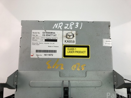 Mazda GS1E669RXA 6 Hatchback (GH) 2009 Radio z odtwarzaczem CD