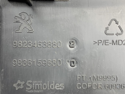 Peugeot 9823463980, 9823463880, 9836159680 e 208 2021 Halter für Mittelkonsole