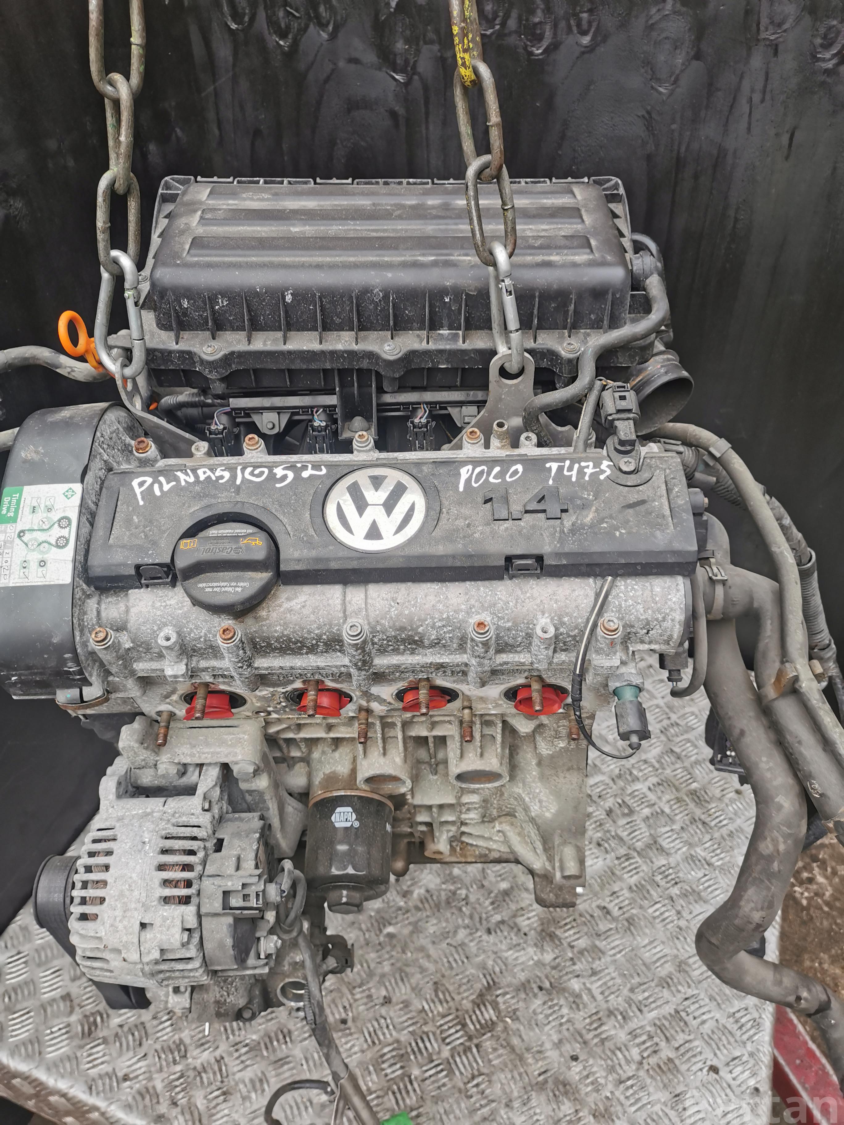 VOLKSWAGEN CGGB POLO (6R, 6C) 2010 Complete Engine